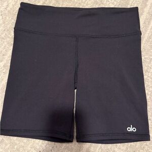 Alo Yoga 7” High Waist Biker Short Black